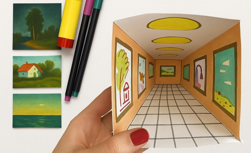 Мастер-класс «Создаем свой музей: галерея в честь Архипа Куинджи»